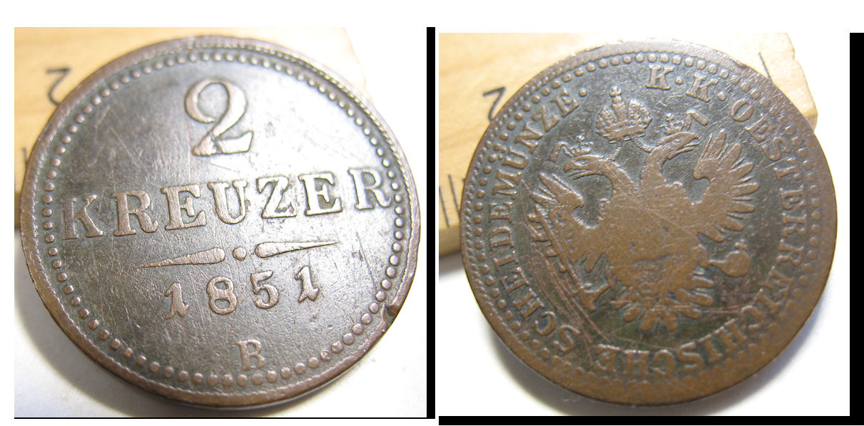 Less-Than-2-Cents-Per-Year?-1848-Austrian-2-Kreuzer